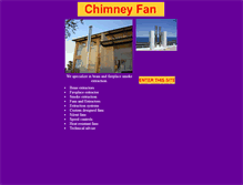 Tablet Screenshot of chimneyfan.co.za